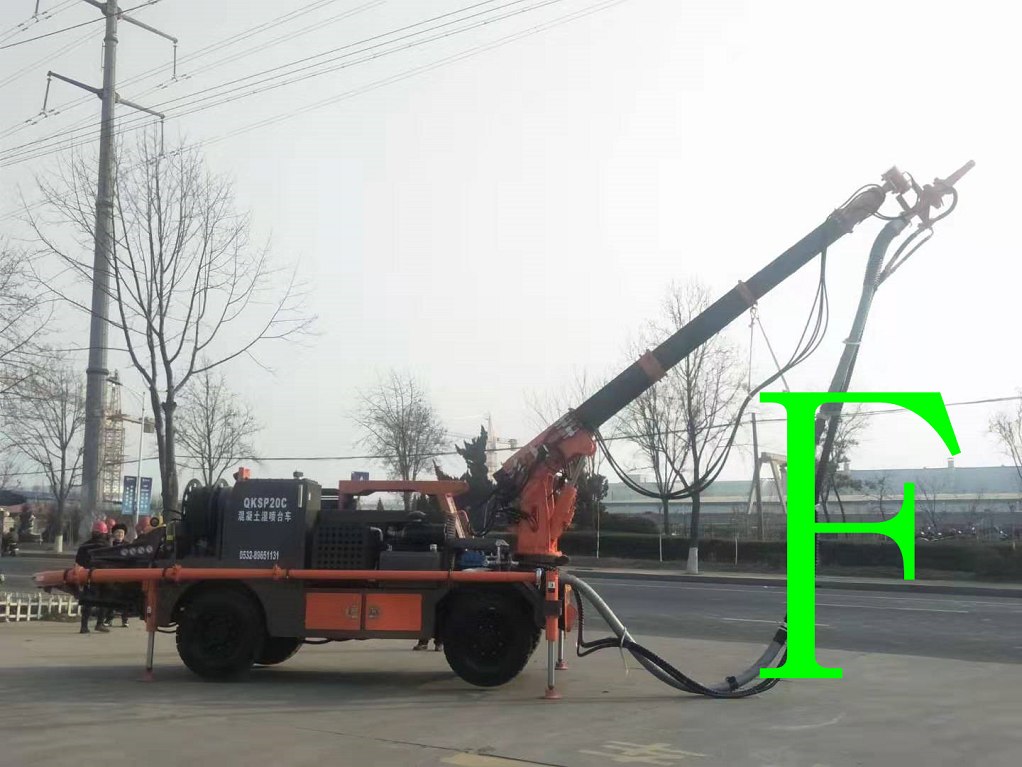 混凝土泵 青科重工 濕噴臺(tái)車