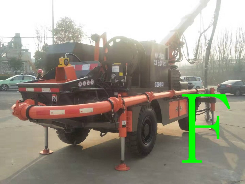 混凝土泵 青科重工 濕噴臺(tái)車