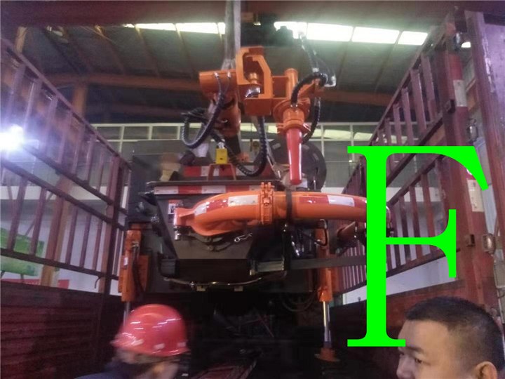 混凝土泵 青科重工 濕噴臺車
